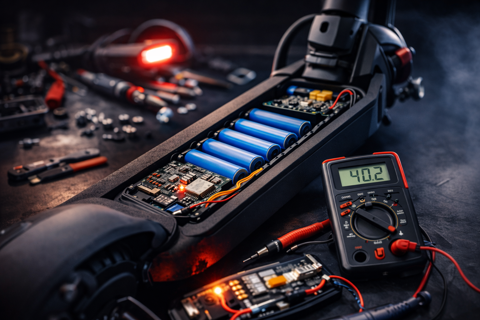 Naprawa elektroniki hulajnogi elektrycznej